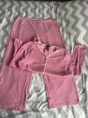 Chaps women’s pink pajama set